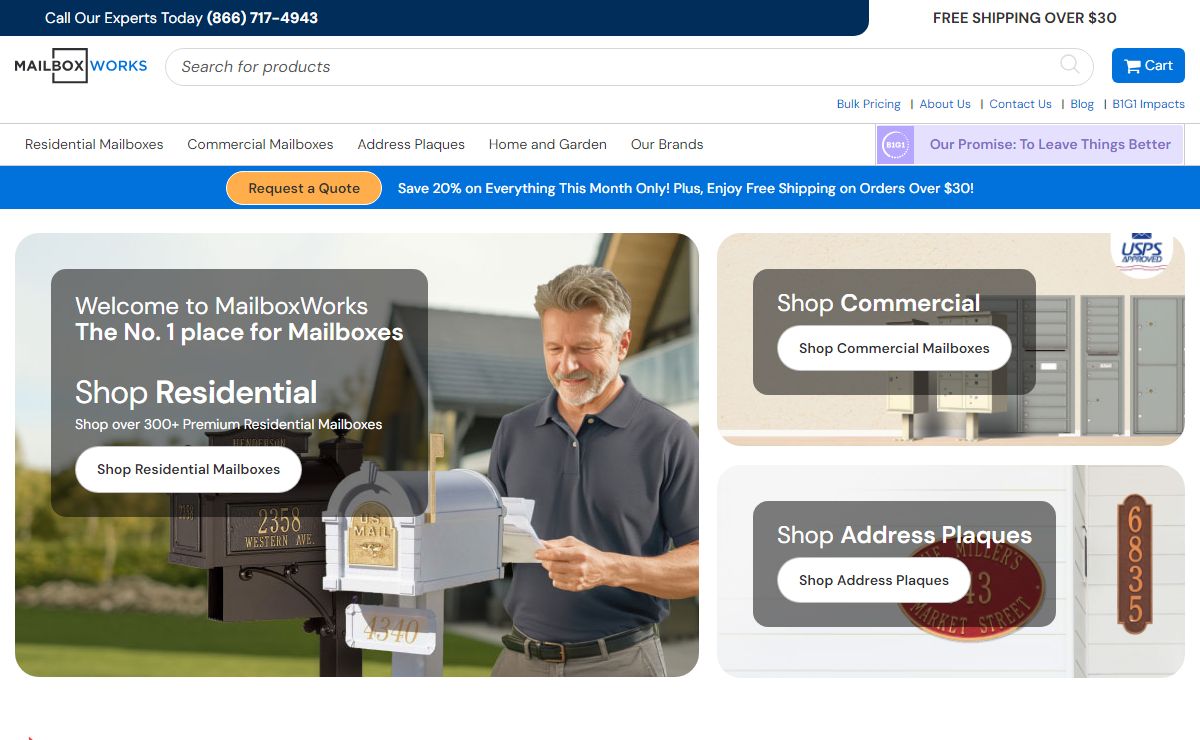 Mailboxes on Sale | Residential Mailboxes & Community Mailboxes