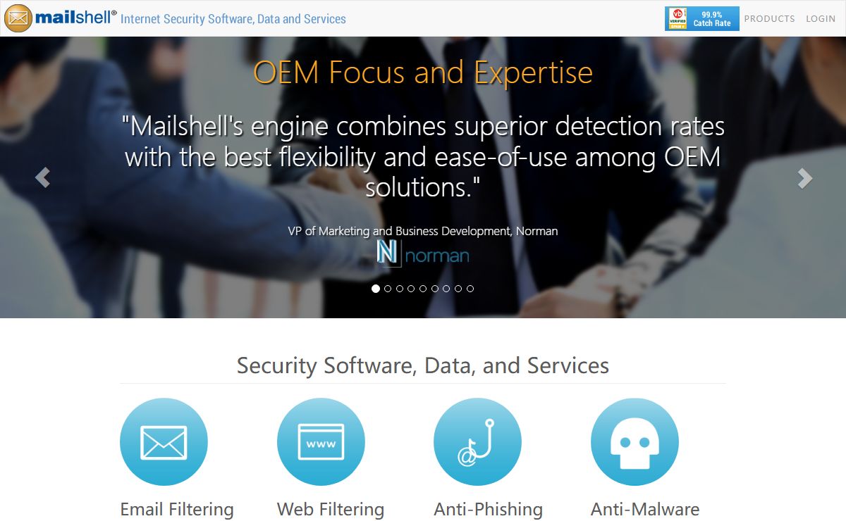 Mailshell - Internet Security Software, Data and Services