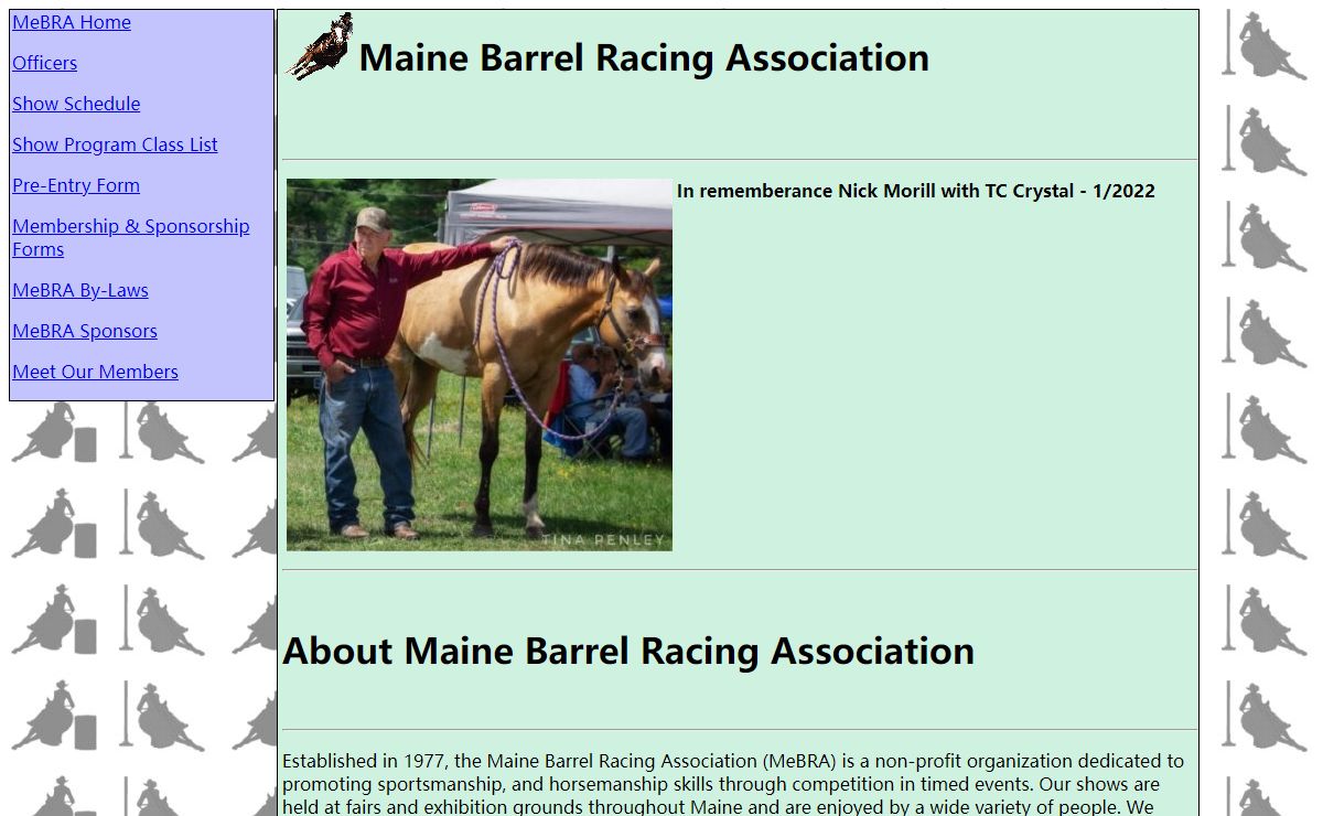 Maine Barrel Racing Association