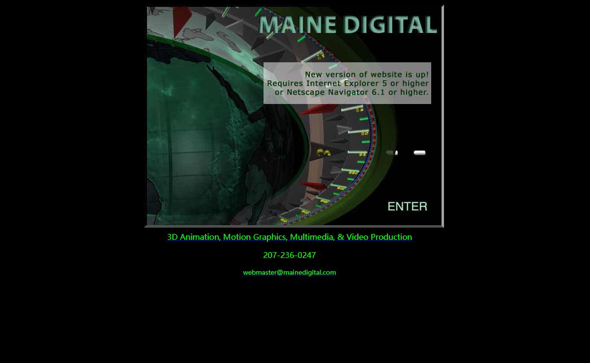 Maine Digital 3D Animation & Multimedia