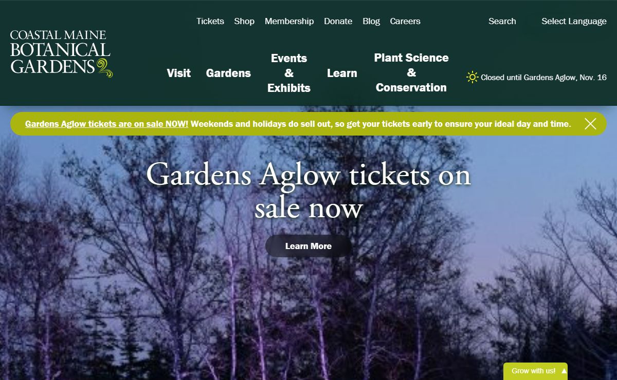 Maine's Botanical Garden | Coastal Maine Botanical Gardens