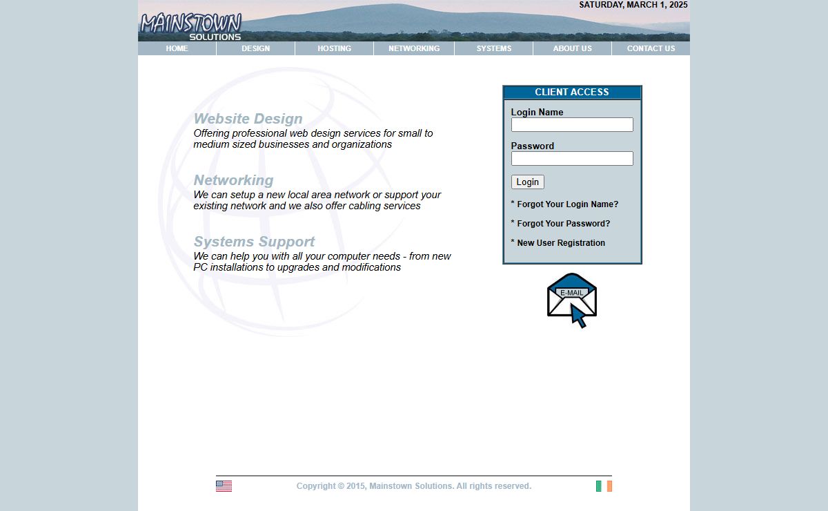 Mainstown Solutions - Website Design and Web Hosting Services