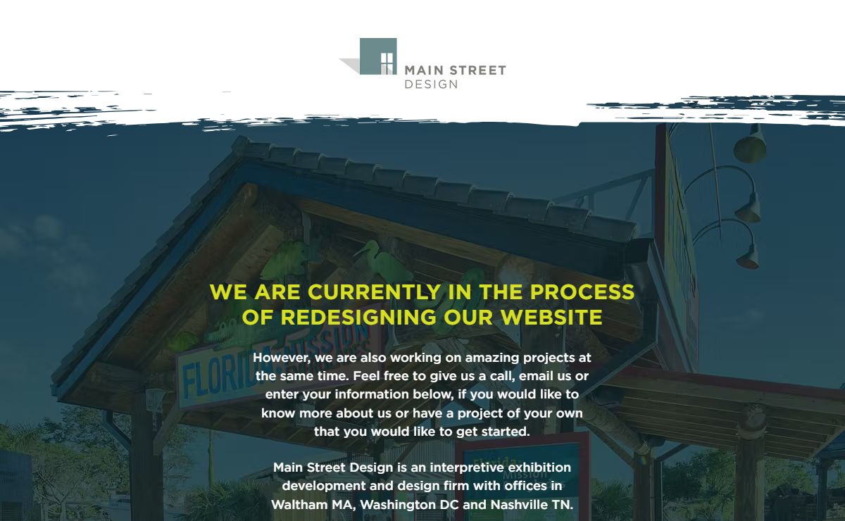 Main Street Design | Exhibit Design | 303 Wyman Street, Waltham, MA, USA