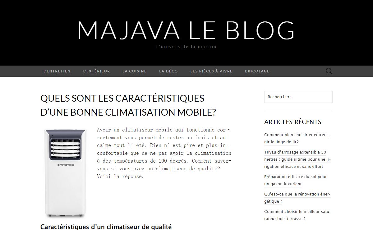 Majava LE BLOG - L'univers de la maison