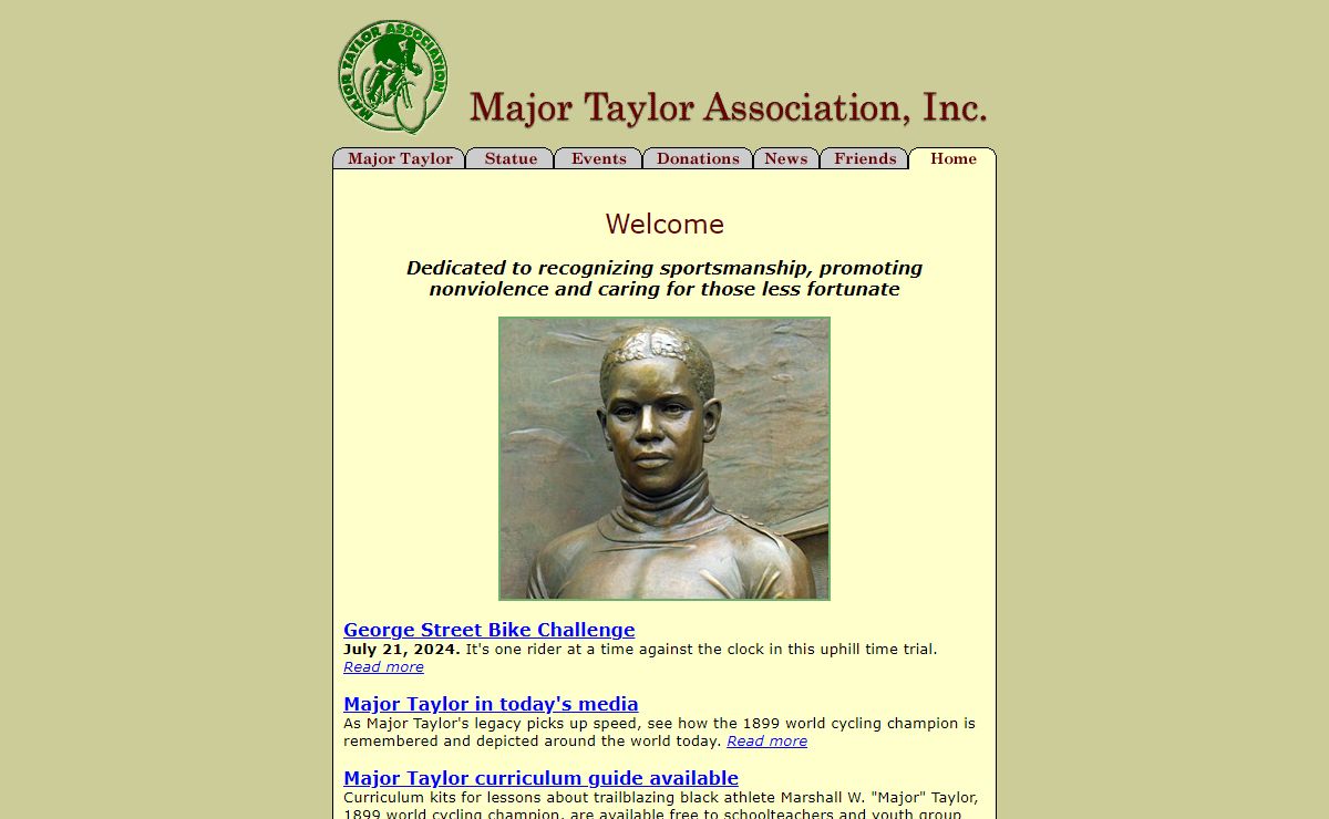 The Major Taylor Association, Inc.