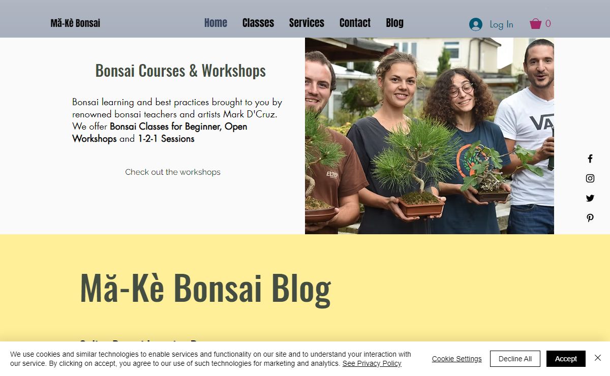 Bonsai Classes | Mă-Kè Bonsai
