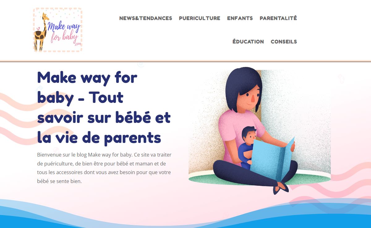 Home - MakeWayForBaby - Blog sur la parentalité et puériculture