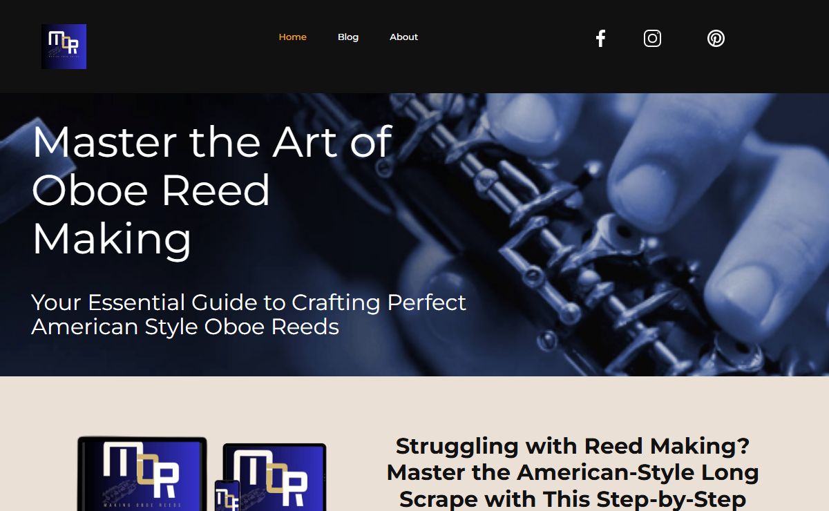 Home page