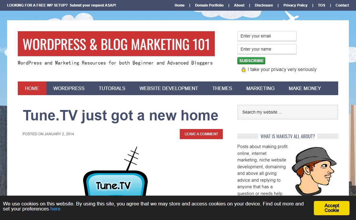 WordPress Resources and Blog Marketing Guides 101 by Makis.TV