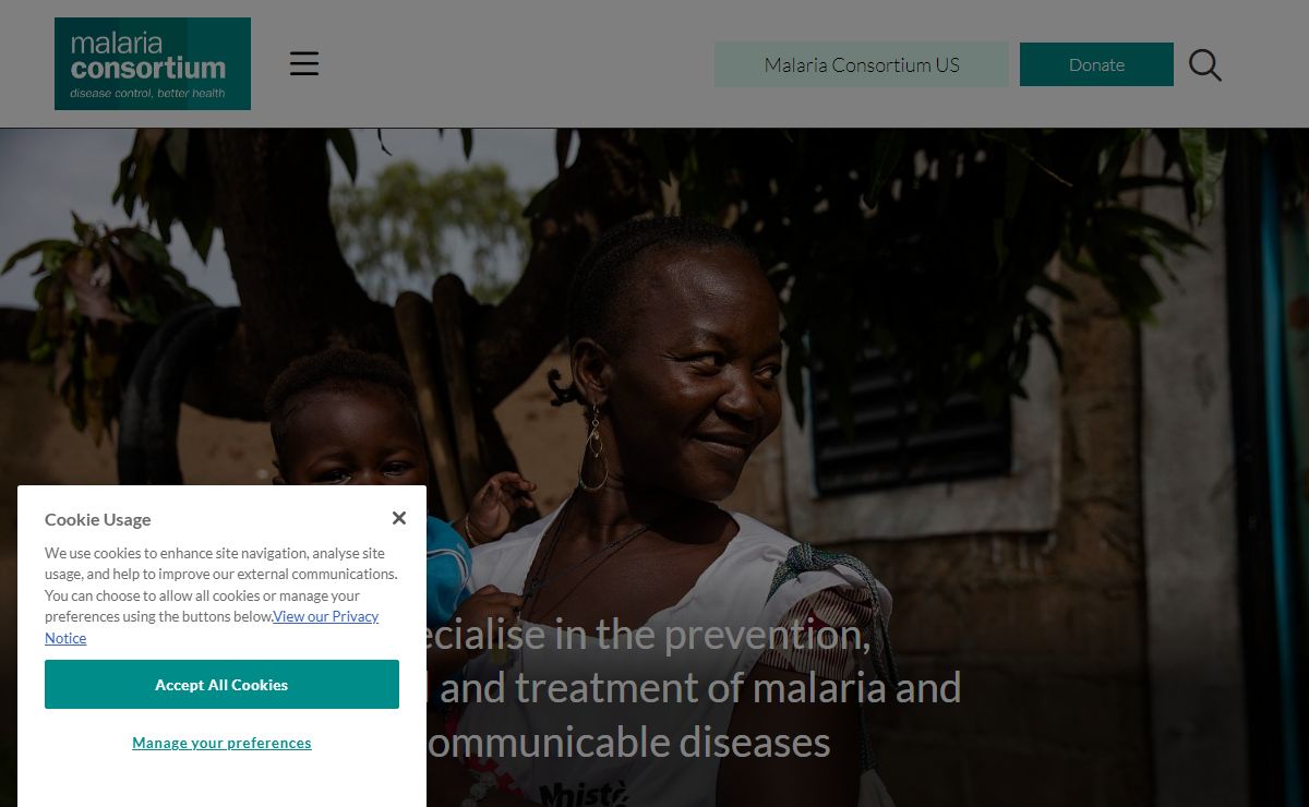 Malaria Consortium - Disease control, better health