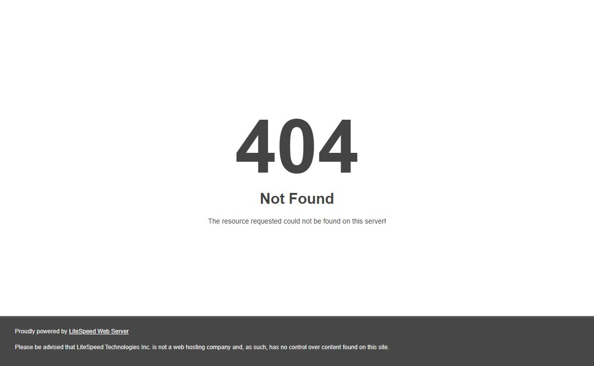 404 Not Found