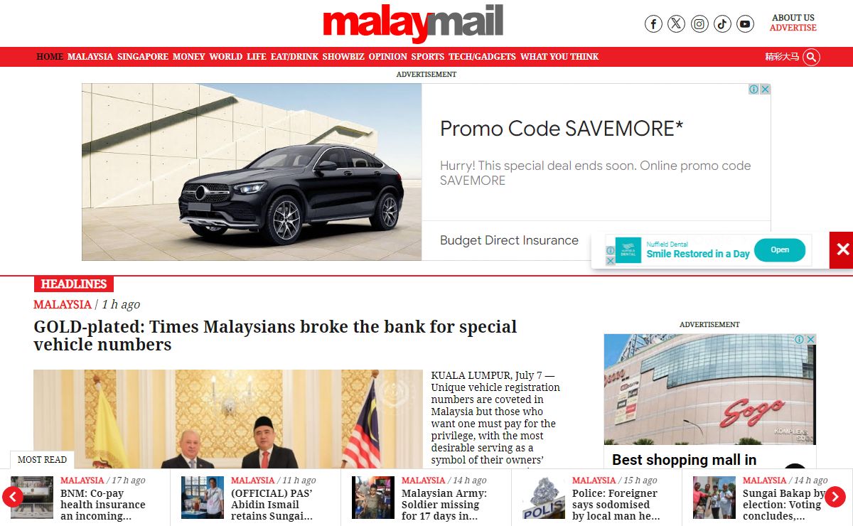 Malay Mail | Breaking News, Malaysia, World, Lifestyle News