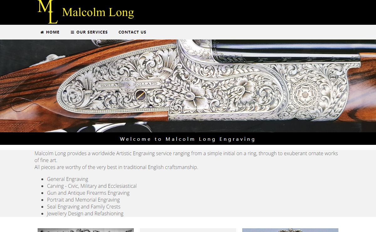 Malcolm Long Engraving