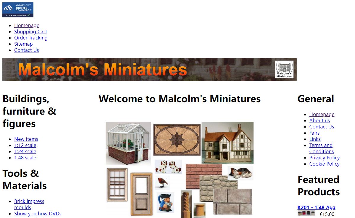 Homepage | Malcolm's Miniatures