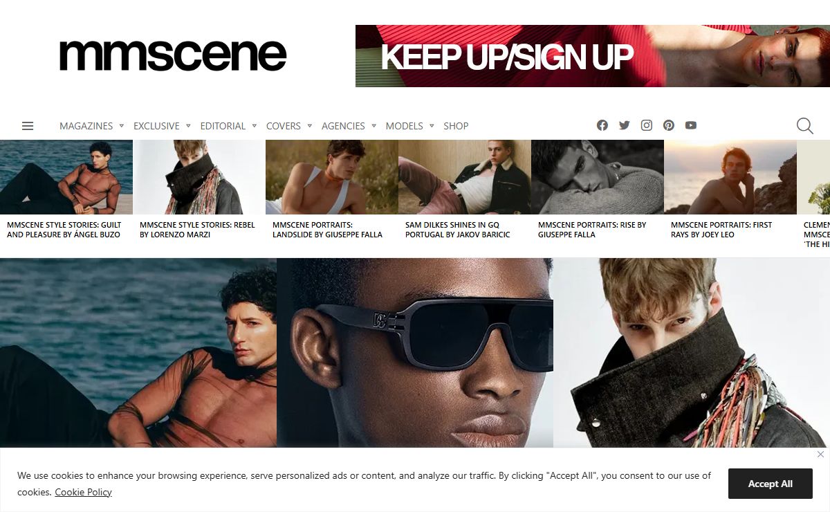 Male Model Scene - MMSCENE MAGAZINE