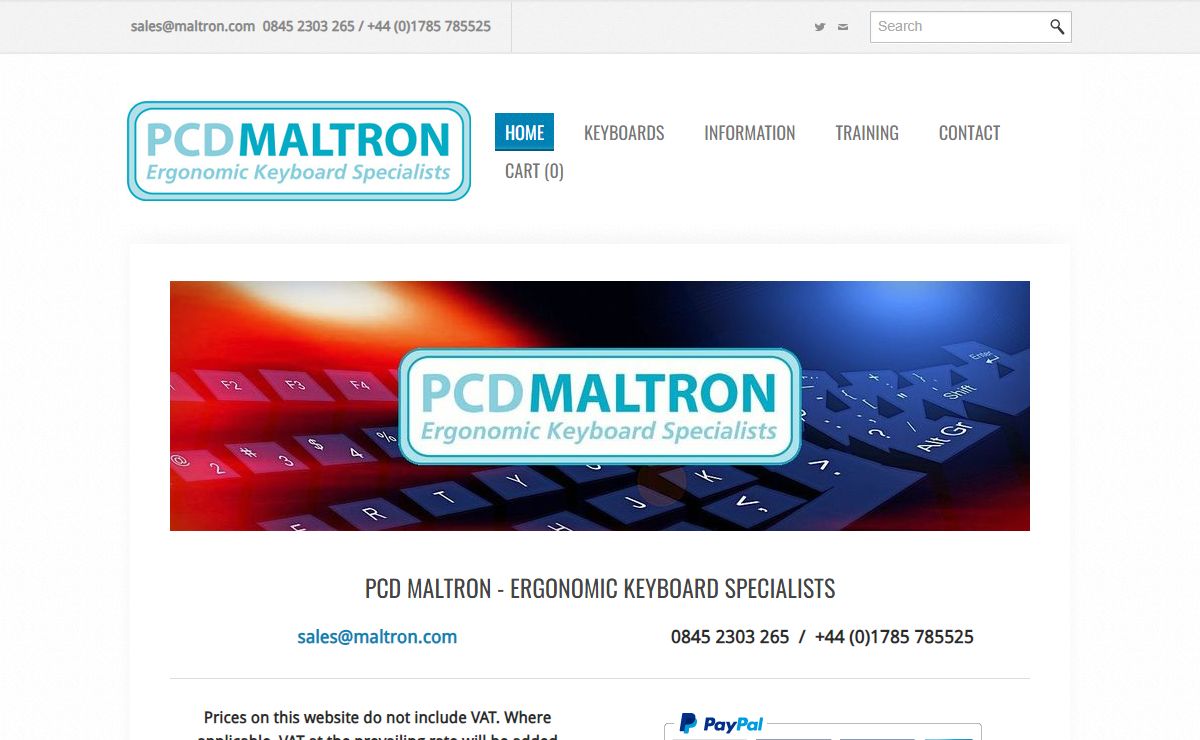Maltron Ergonomic Keyboards