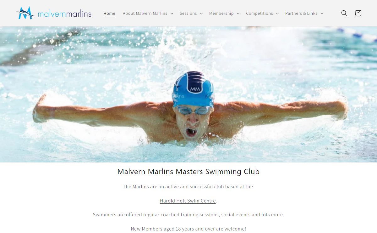 Malvern Marlins Masters Swimming Club