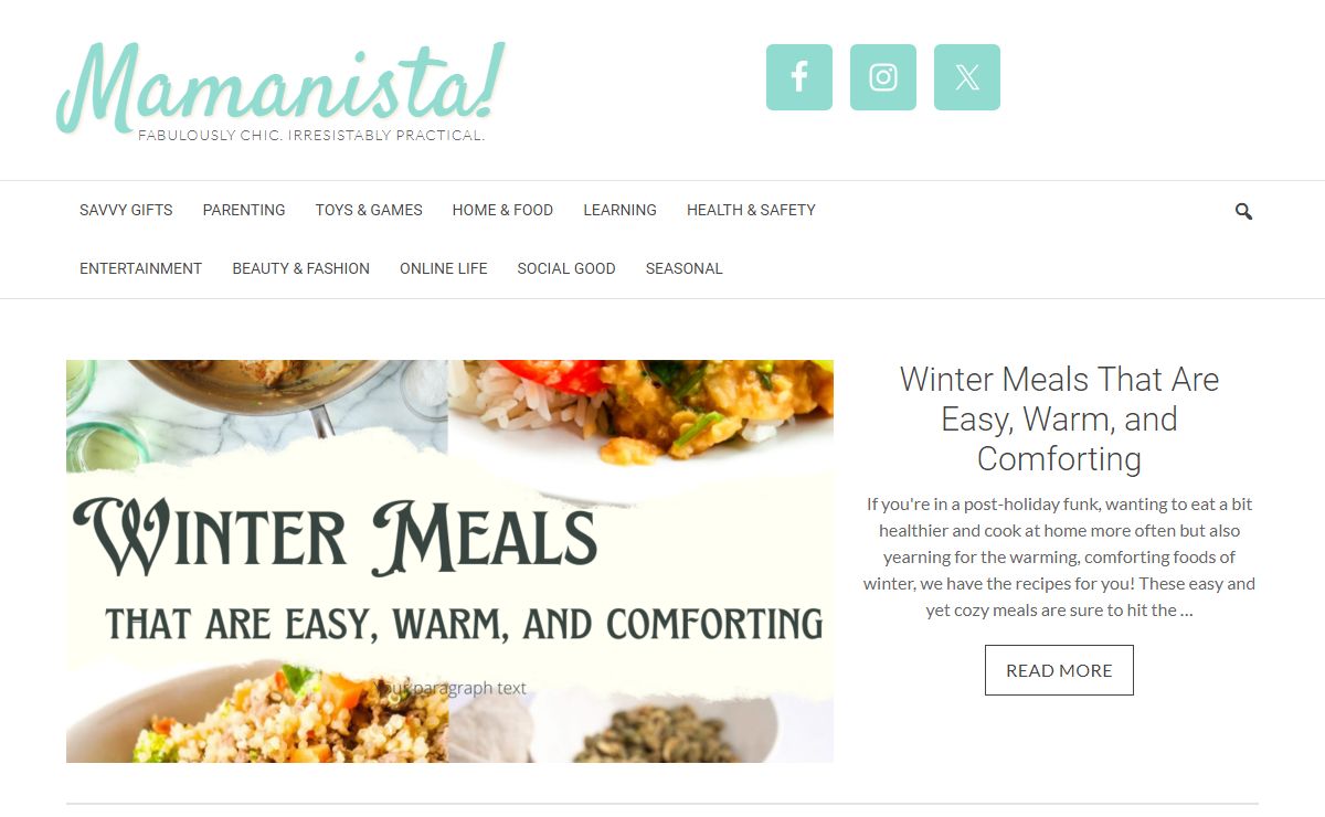 Mamanista! - Fabulously Chic. Irresistably Practical.