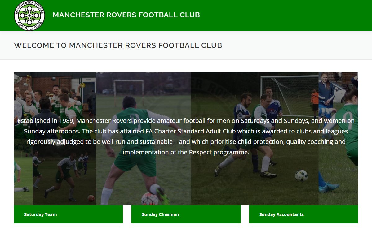Manchester Rovers Football Club – Football for all in Manchester