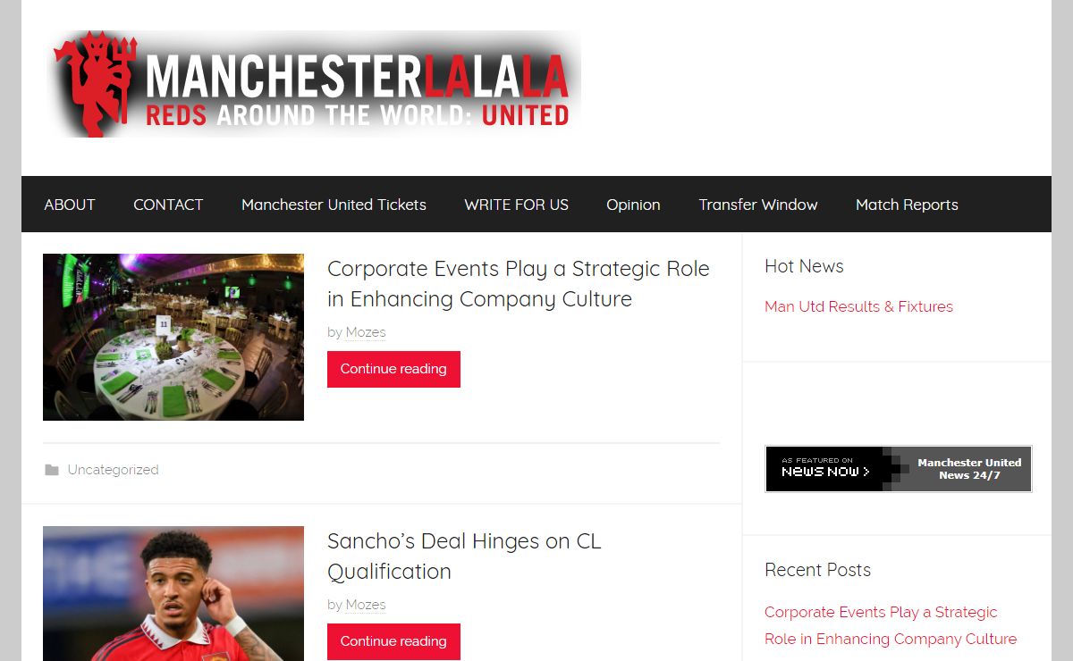 Manchester United Blog – Manchester United Blog