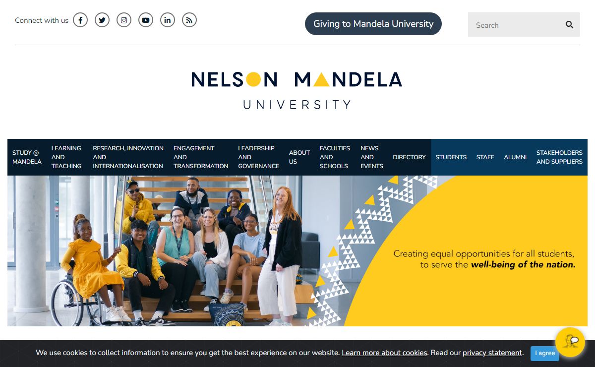 Home - Nelson Mandela University