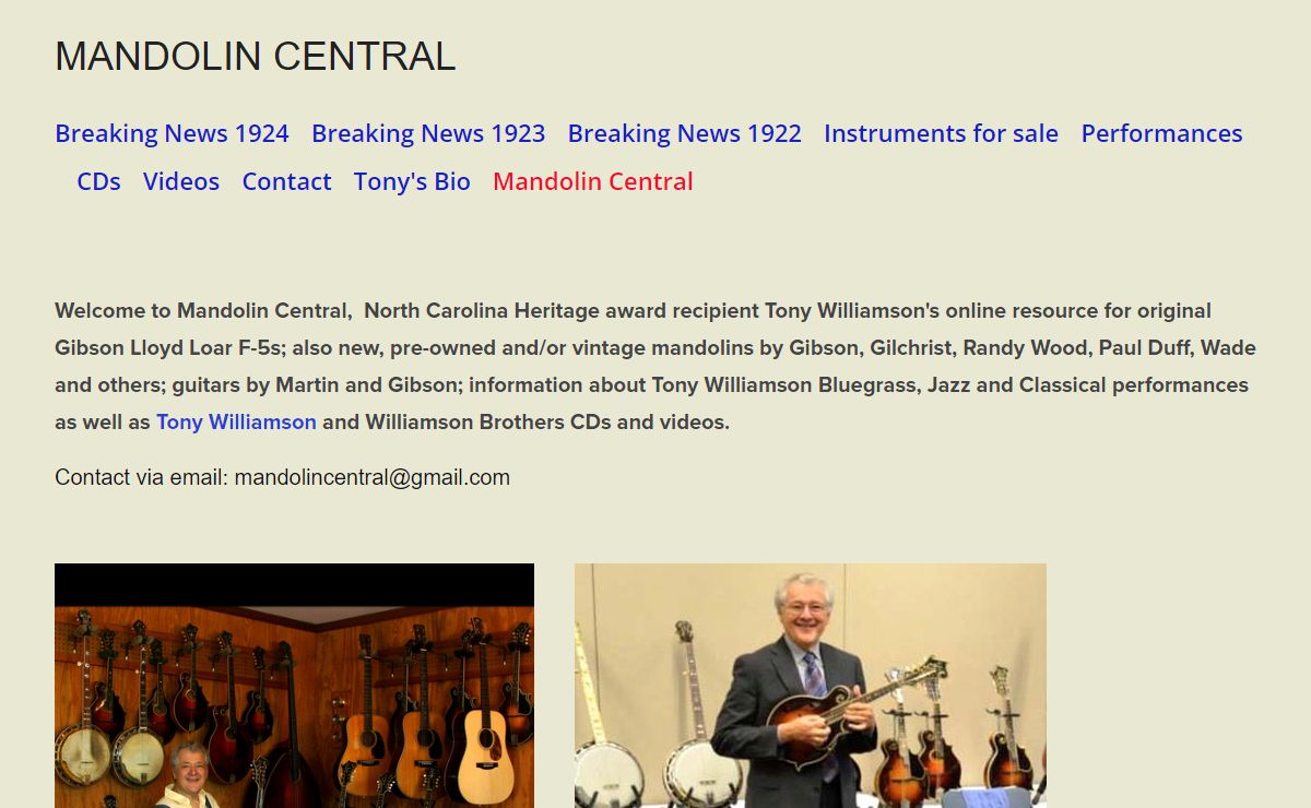 Mandolin Central