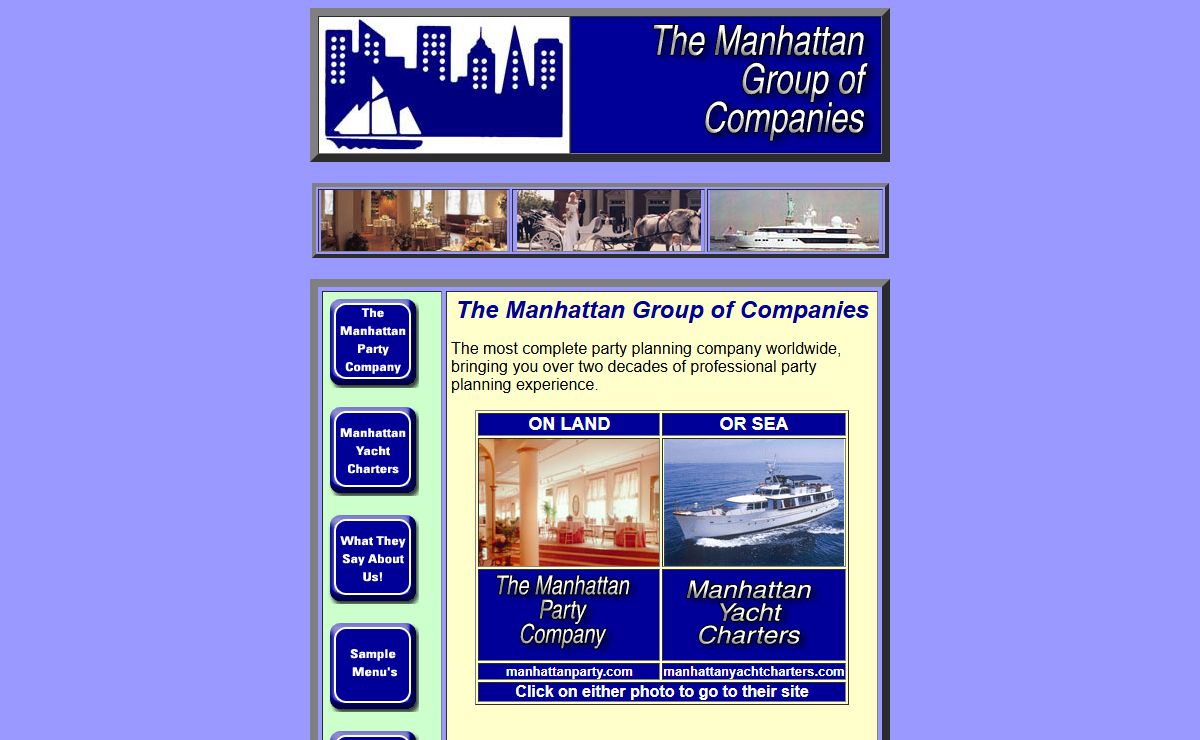 The Manhattan Group of Companies, New York City's Premier Party Planning Company