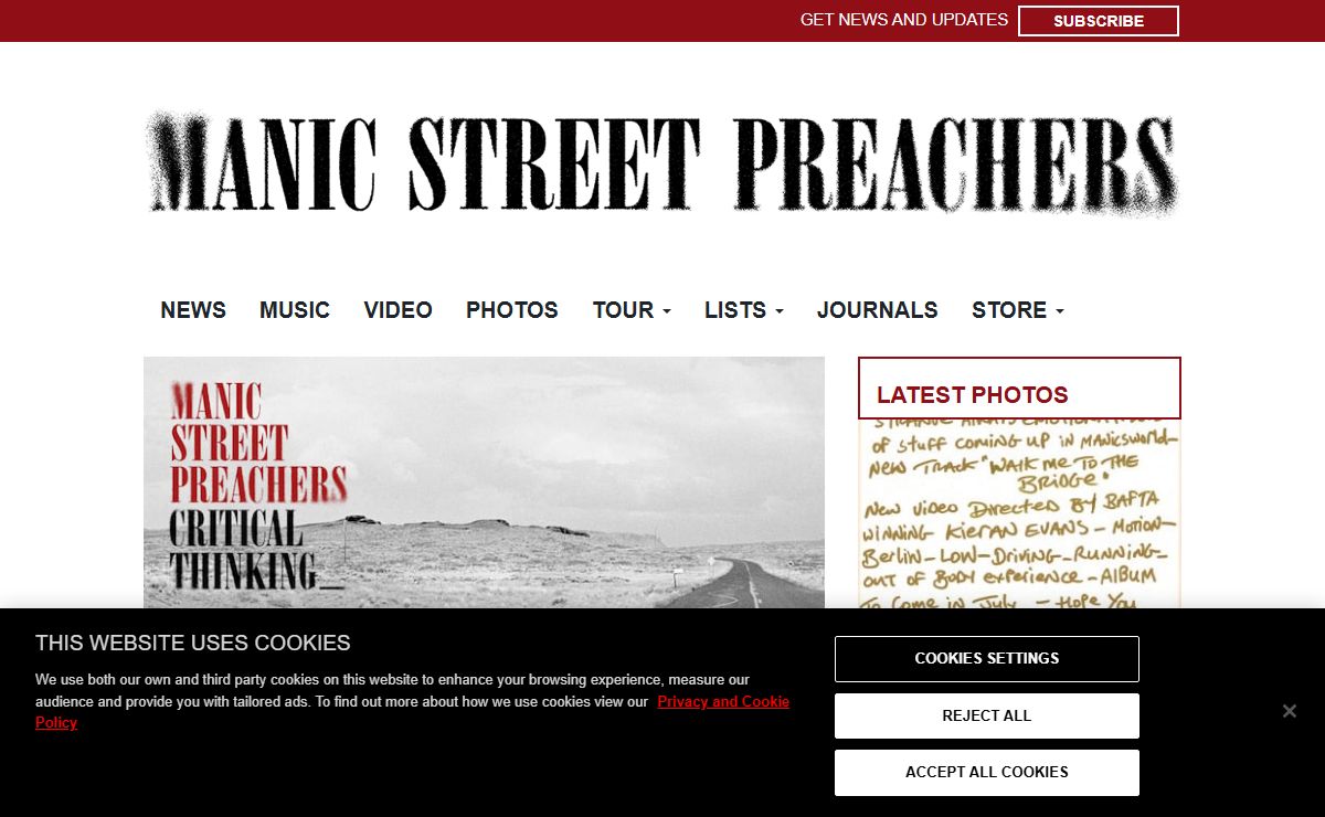 Manic Street Preachers - Official Website