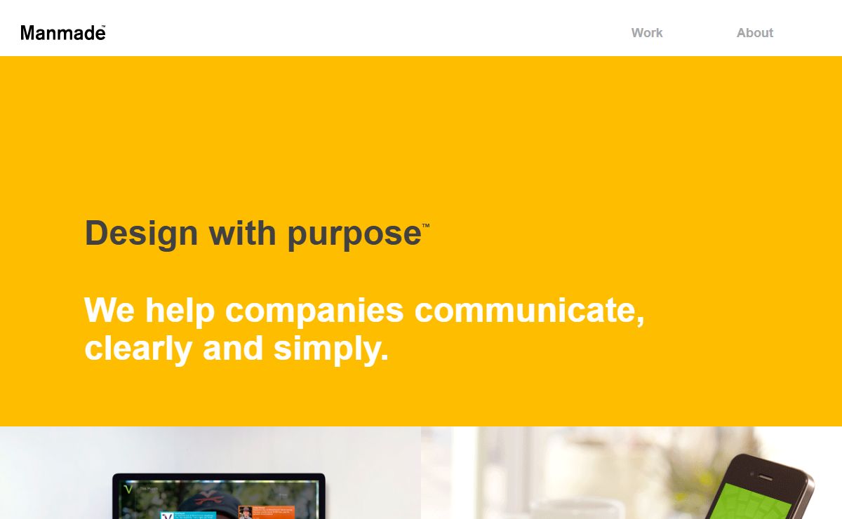 Manmade™ / Design with purpose™