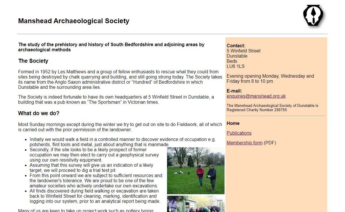 Manshead Archaeological Society