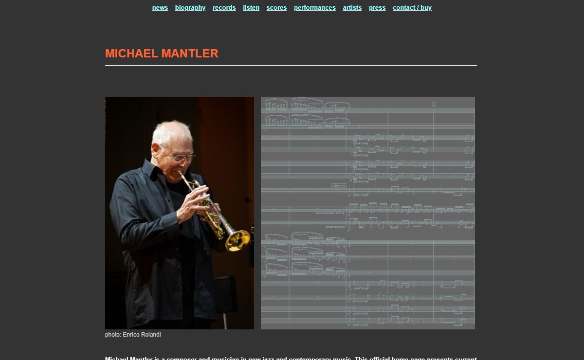 Michael Mantler - composer, musician
