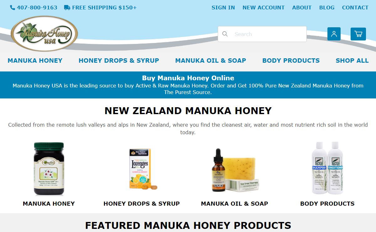 Buy Manuka Honey Online For Sale | Best Active Manuka Honey Price