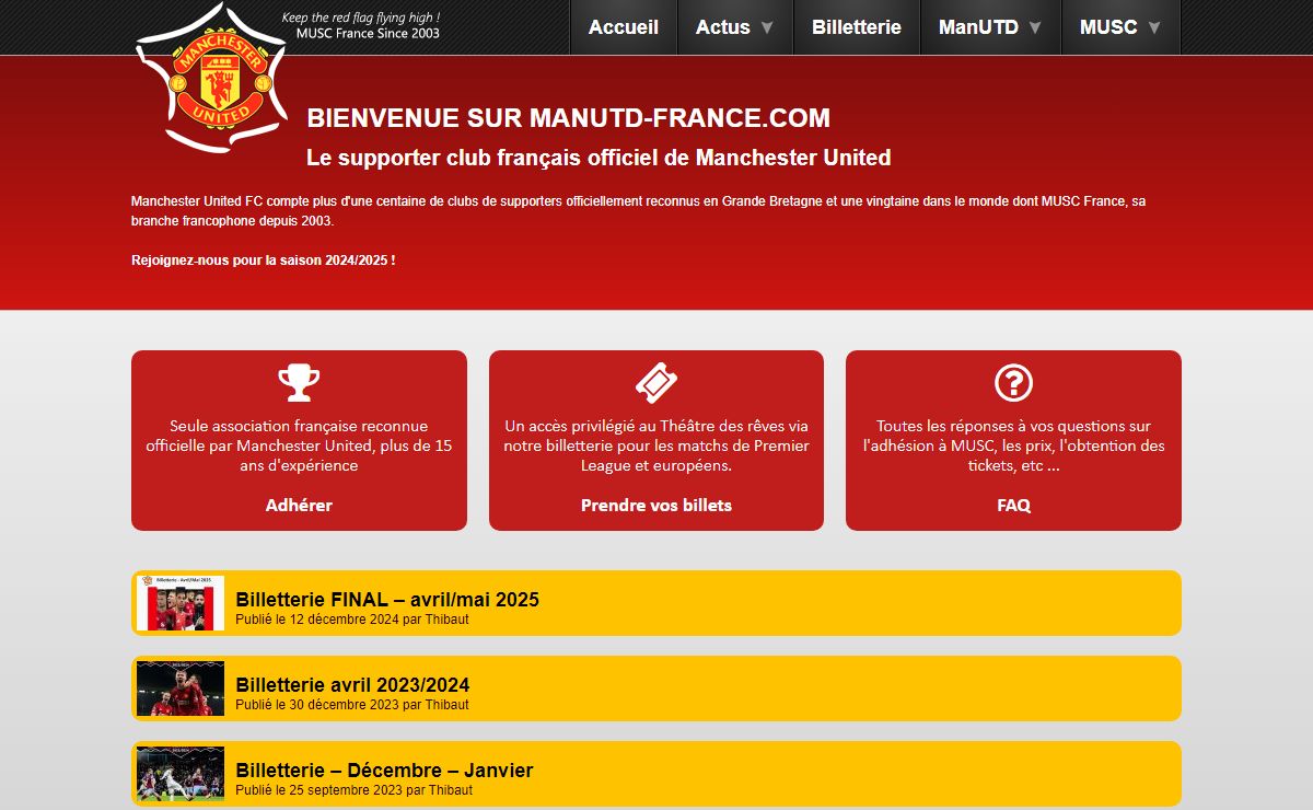 Manchester United France