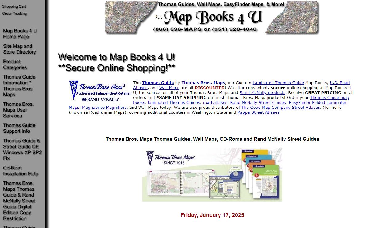 Thomas Bros. Maps - Thomas Guide, Laminated Thomas Guides, and Thomas Bros. Maps Wall Maps Discounted! (866) 896-MAPS