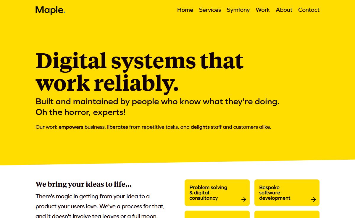 Maple - Digital Product Engineering