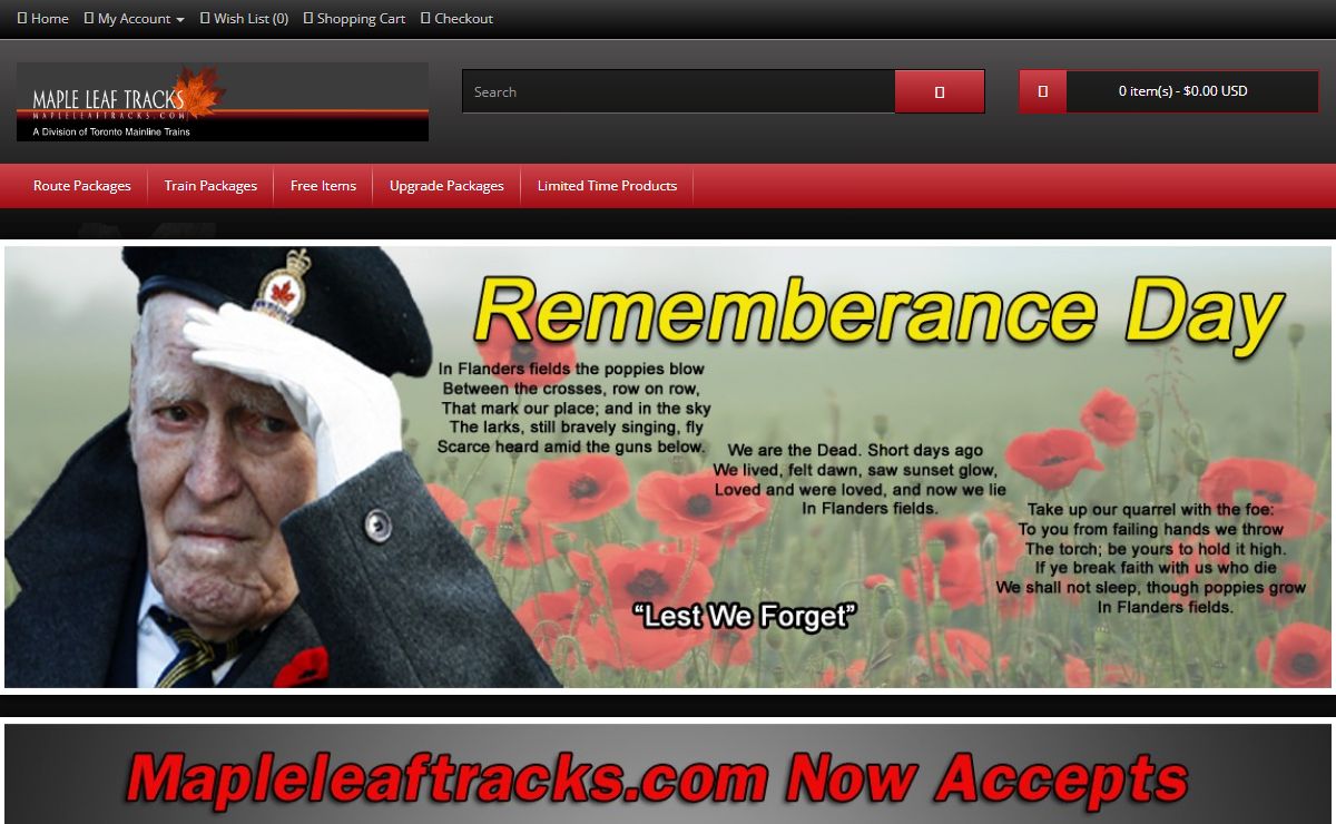 Mapleleaftracks.com