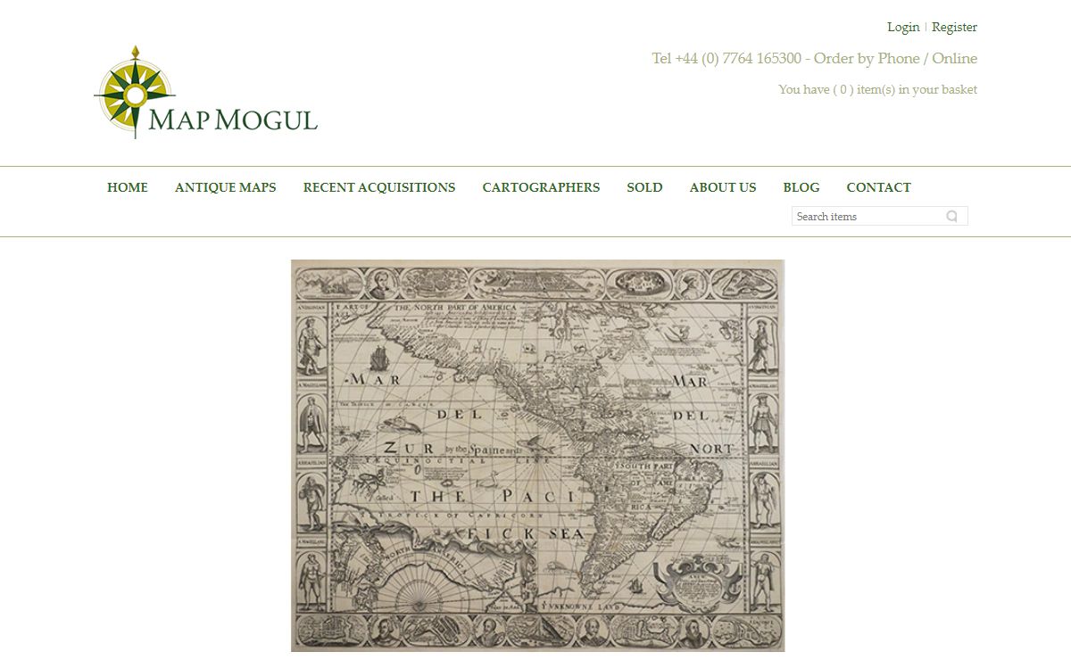 Map Mogul - Antique Maps & Prints