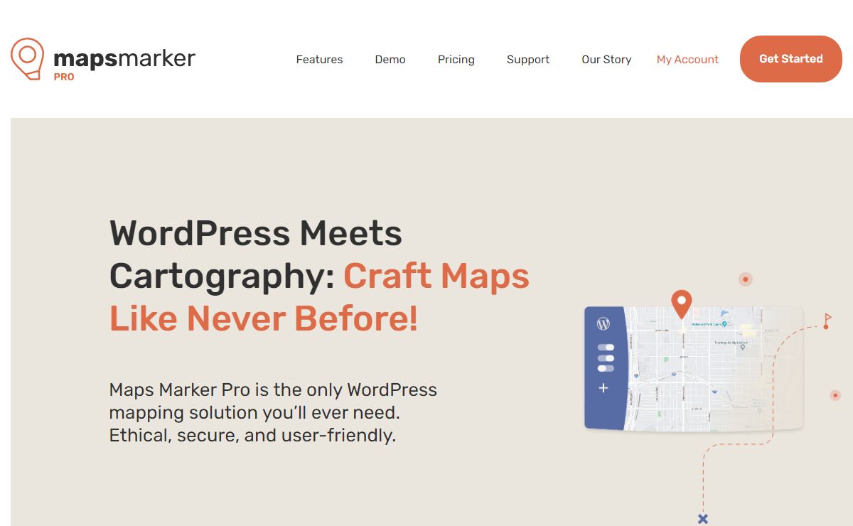 the #1 mapping plugin for WordPress › Maps Marker Pro