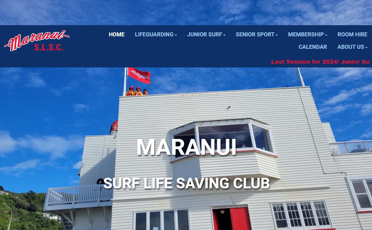 Maranui Surf Life Saving Club - HOME