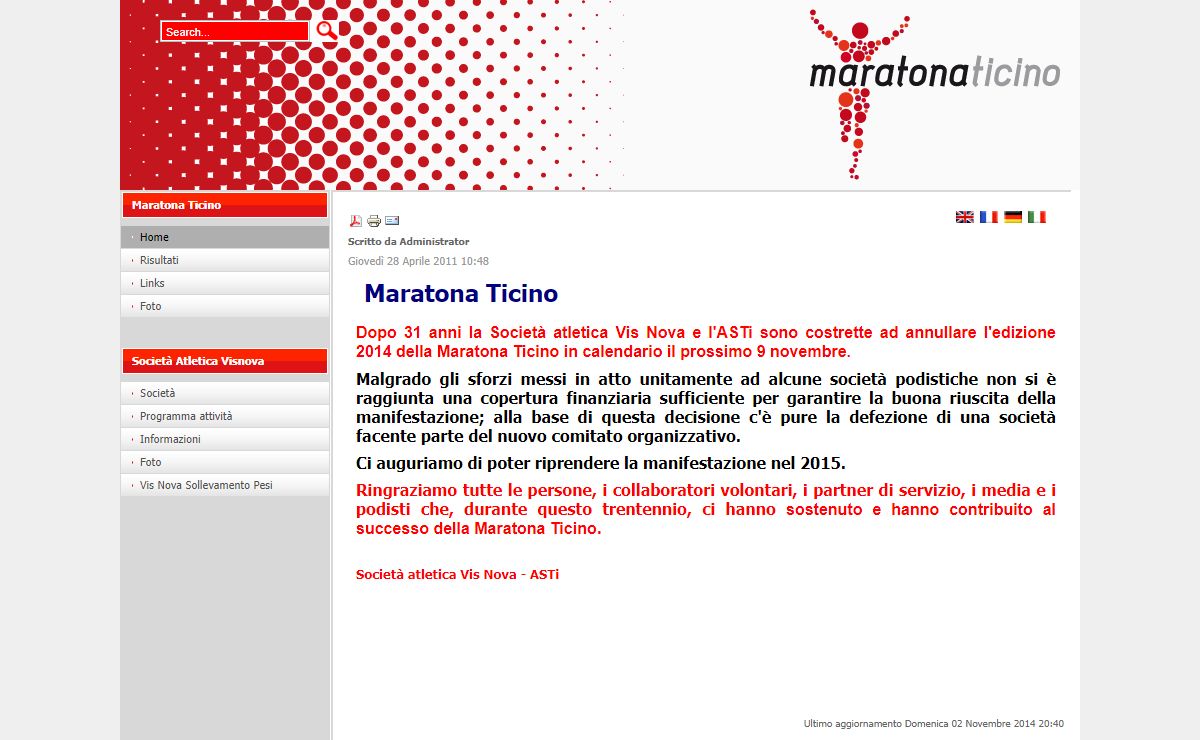 Maratona Ticino - Vis Nova