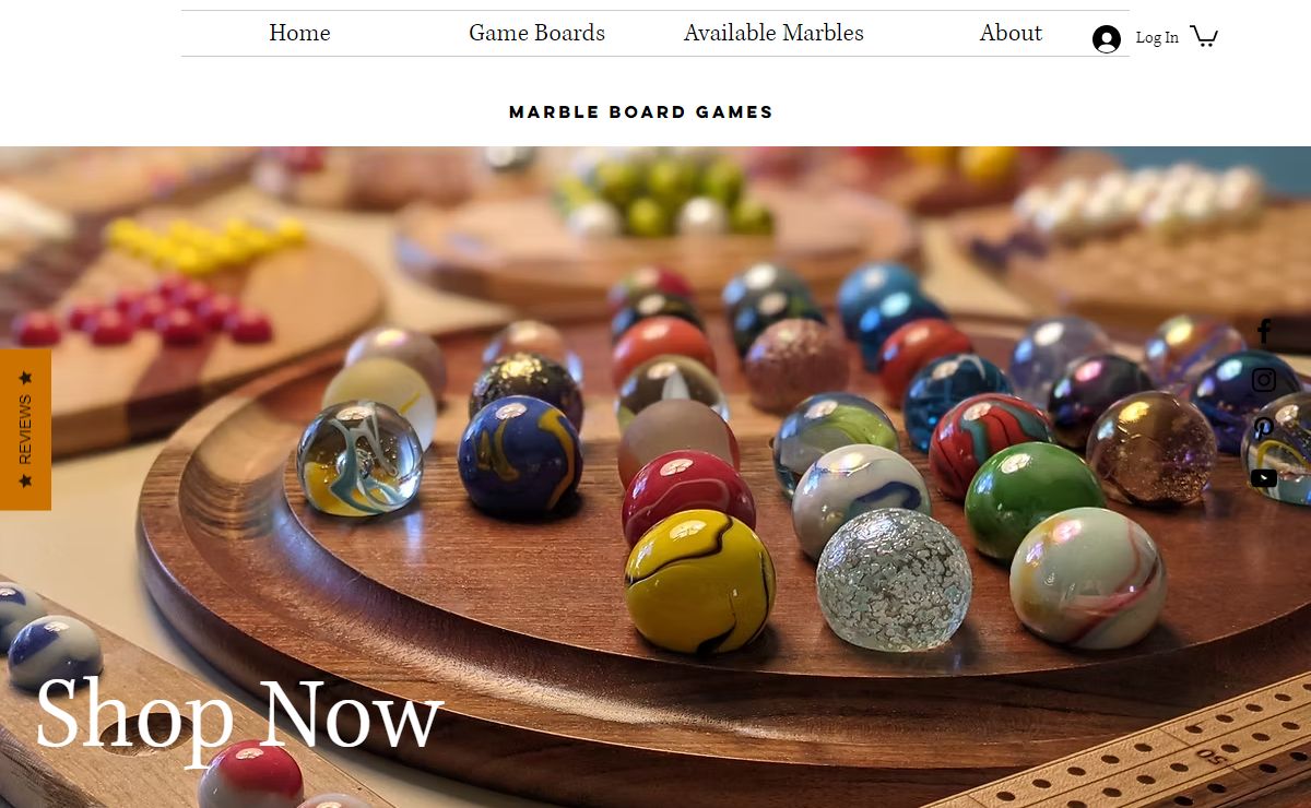MarbleBoardGames.com | hardwood marble board games | 272 Pioneer Avenue, Sandy, UT, USA