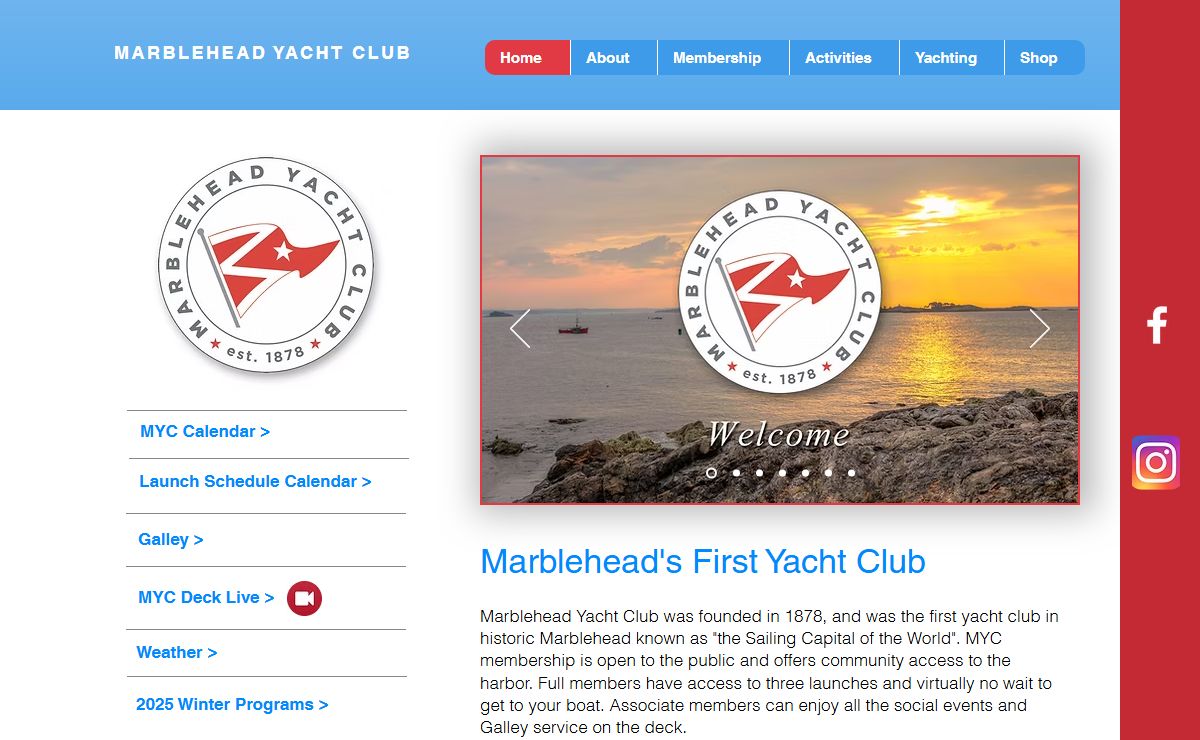 Home | Marblehead YC