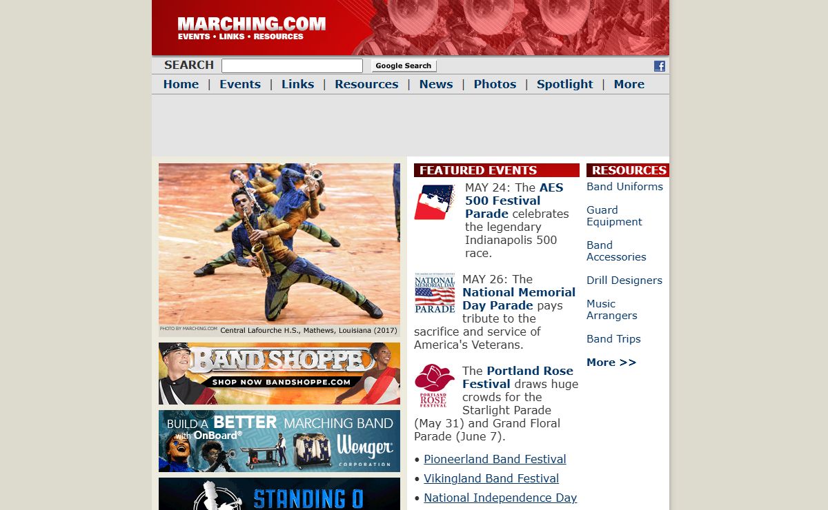 MARCHING.COM: Marching Band Events, News & Resources