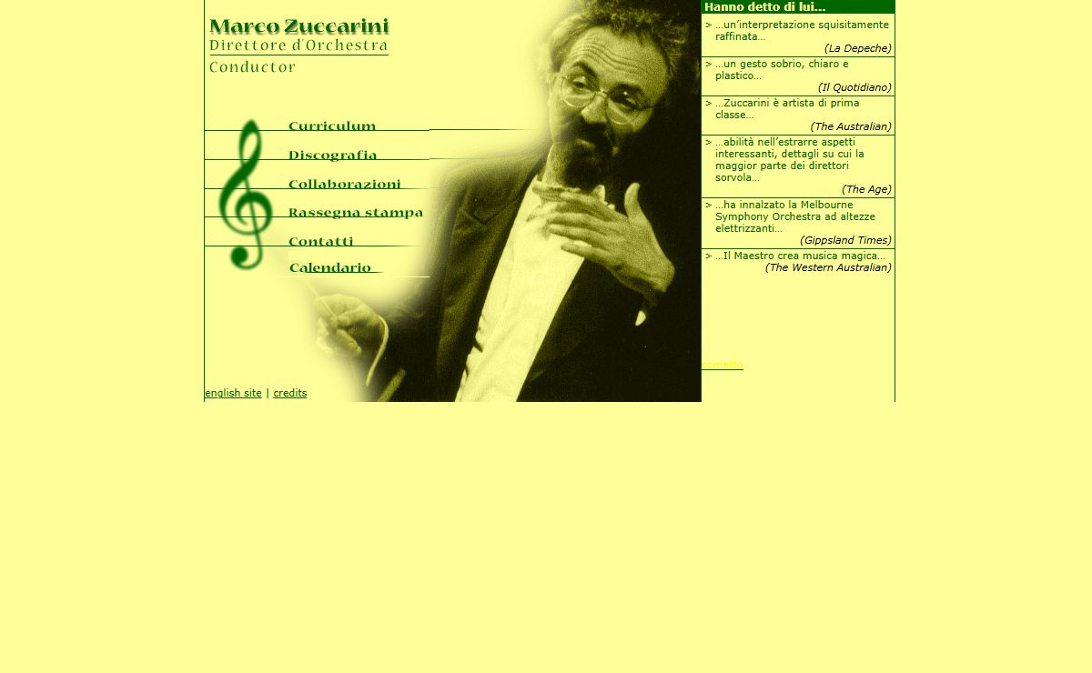 Direttore d'Orchestra, Marco Zuccarini