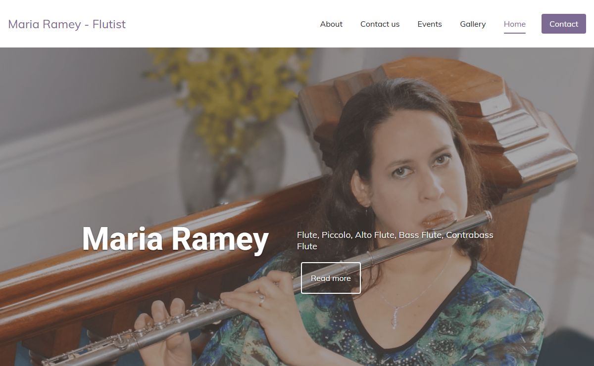 Maria Ramey Flutist