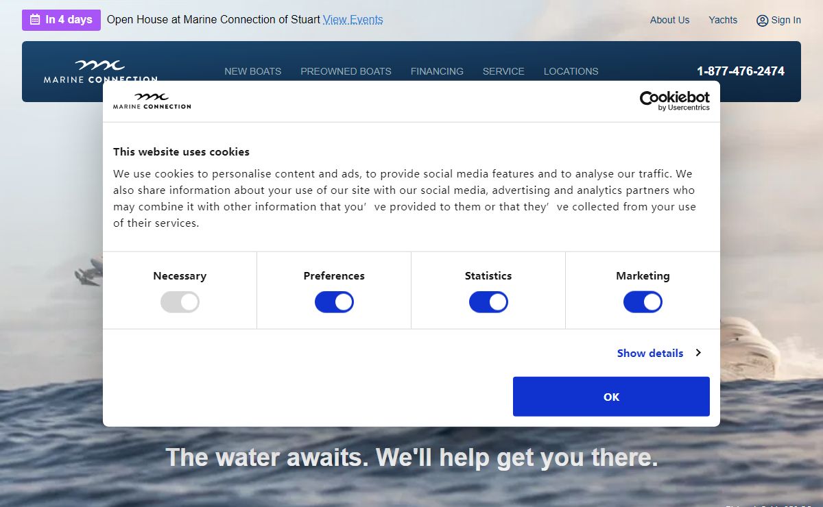 Marine Connection - New & Used Boat Dealer with 6 locations in South Florida