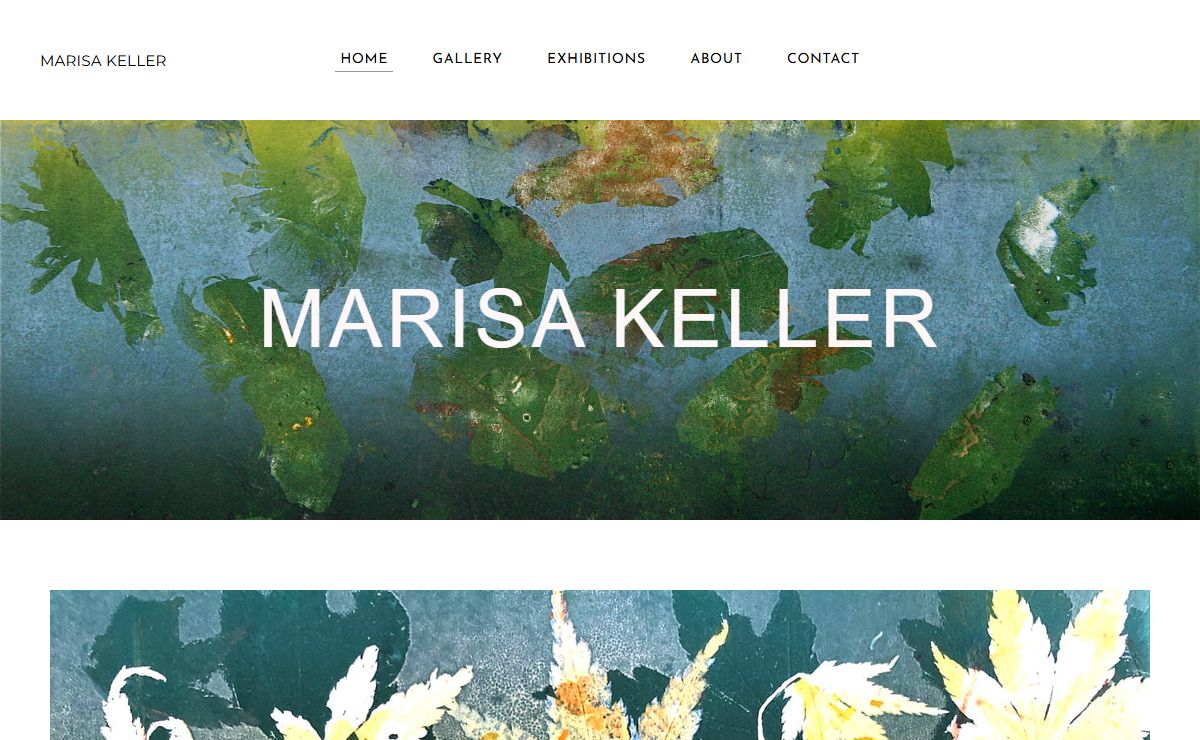Marisa Keller - Marisa Keller, artist printmaker, etchings, collage, nature printing