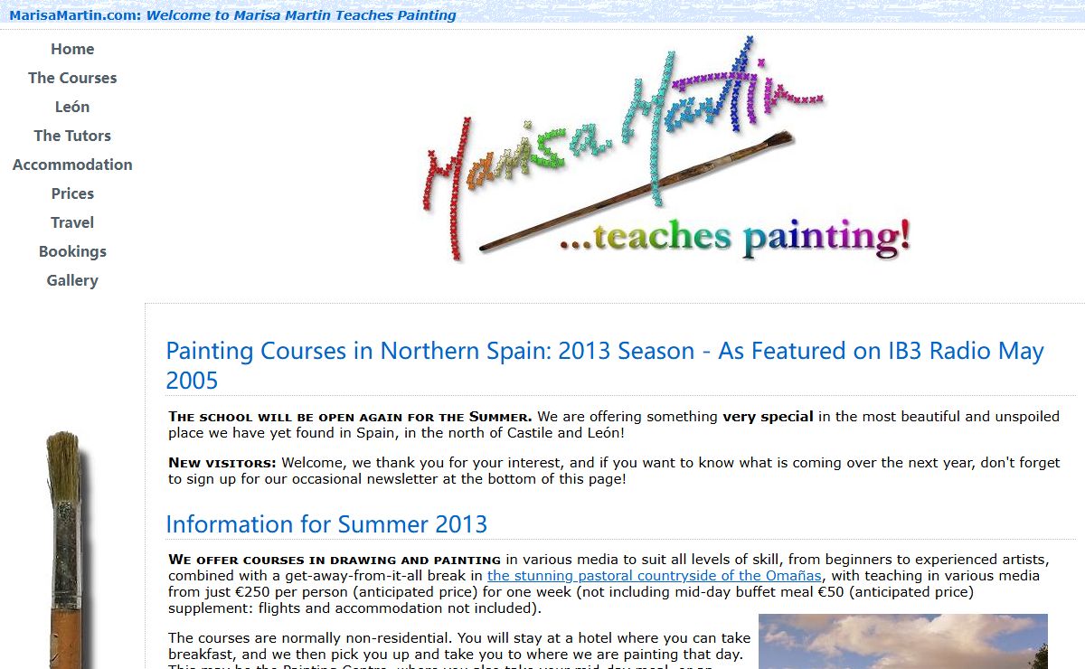 MarisaMartin.com: Learn to Paint in León
