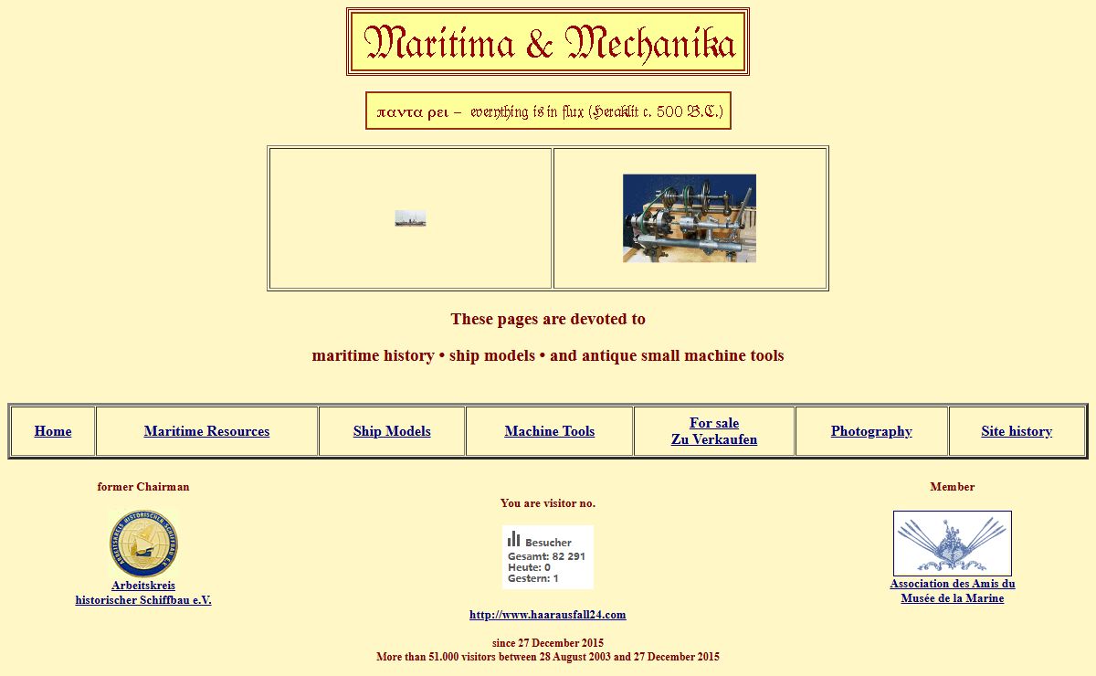 Maritima & Mechanika