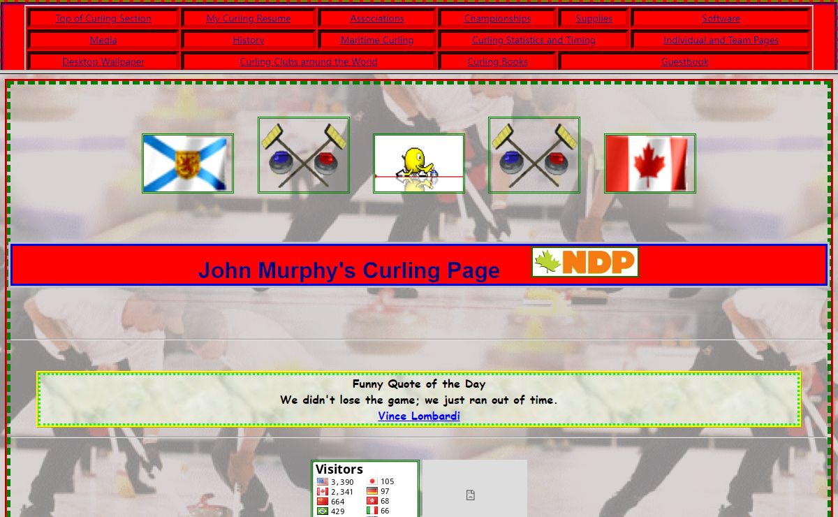 John Murphy's Sport of Curling Page